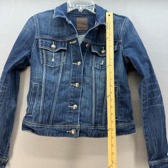 Articles of Society Women's Denim Jacket Size Small Blue Normcore Classiccore - Picture 9 of 10